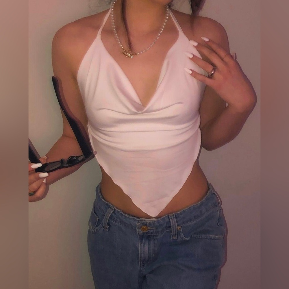White Tie Top